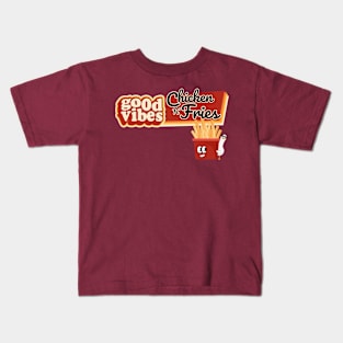 Good Vibes Chicken n' Fries Kids T-Shirt